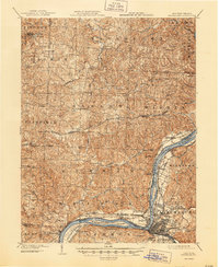 Parkersburg 1904 topographic map thumbnail