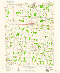 Pataskala 1958 topographic map thumbnail