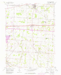 Pataskala 1958 topographic map preview