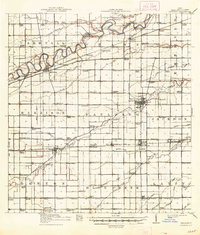 Paulding 1914 topographic map preview