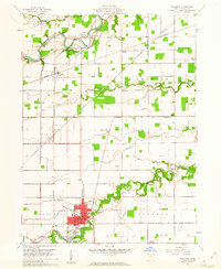 Paulding 1960 topographic map thumbnail