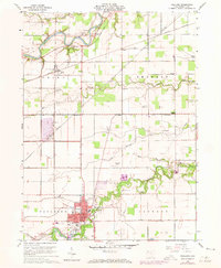 Paulding 1960 topographic map thumbnail