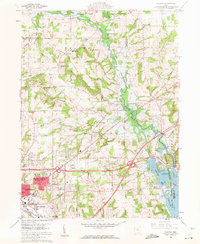 Pavonia 1960 topographic map thumbnail