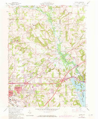 Pavonia 1960 topographic map thumbnail