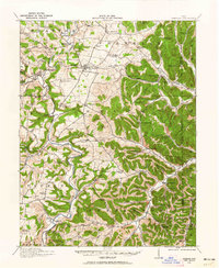 Peebles 1916 topographic map preview