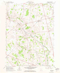 Peoria 1961 topographic map preview