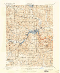 Perrysville 1912 topographic map thumbnail
