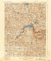 Perrysville 1915 topographic map thumbnail