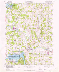 Perrysville 1961 topographic map thumbnail