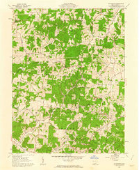 Petersburg 1961 topographic map thumbnail