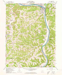 Philo 1961 topographic map thumbnail