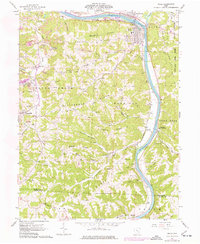 Philo 1961 topographic map thumbnail