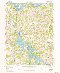 Piedmont 1961 topographic map thumbnail