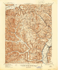 Piketon 1917 topographic map thumbnail