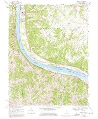 Moscow 1968 topographic map thumbnail