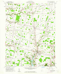 Mount Orab 1960 topographic map thumbnail