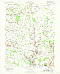 Mount Orab 1960 topographic map thumbnail