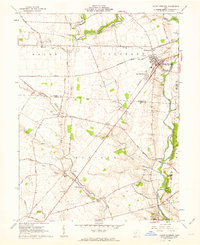 Mount Sterling 1961 topographic map thumbnail