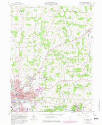 Mt Vernon 1961 topographic map preview