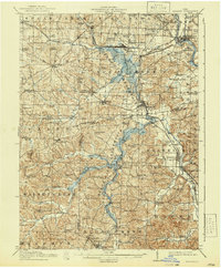 Navarre 1914 topographic map thumbnail