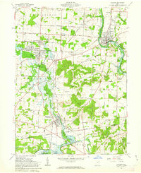 Navarre 1961 topographic map thumbnail