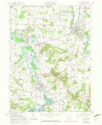 Navarre 1961 topographic map thumbnail
