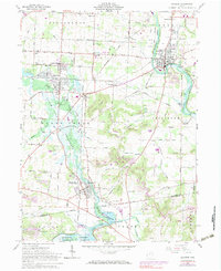Navarre 1961 topographic map thumbnail