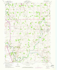 Nevada 1960 topographic map preview