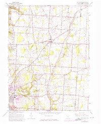 New Albany 1966 topographic map thumbnail