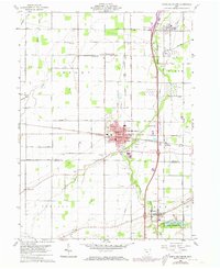 North Baltimore 1960 topographic map thumbnail