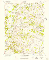 New Burlington 1955 topographic map thumbnail