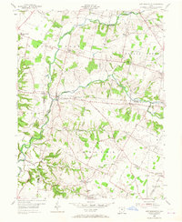 New Burlington 1955 topographic map thumbnail