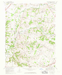 New Burlington 1968 topographic map thumbnail