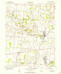 New Carlisle 1955 topographic map thumbnail