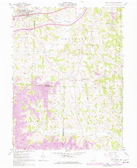 New Concord 1961 topographic map thumbnail
