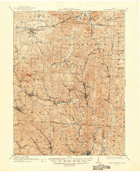 New Lexington 1911 topographic map thumbnail
