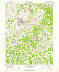 New Lexington 1961 topographic map thumbnail