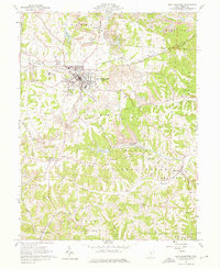 New Lexington 1961 topographic map thumbnail