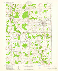New London 1960 topographic map thumbnail