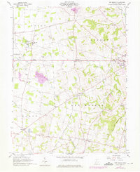 New Market 1960 topographic map thumbnail