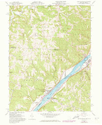 New Matamoras 1960 topographic map thumbnail