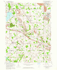 New Middletown 1963 topographic map thumbnail