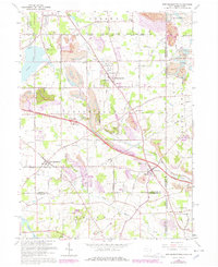 New Middletown 1963 topographic map thumbnail