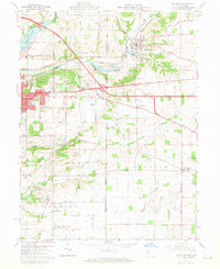 New Paris 1960 topographic map thumbnail