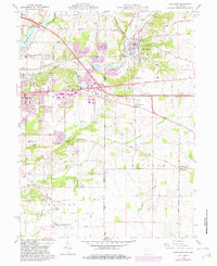 New Paris 1960 topographic map thumbnail