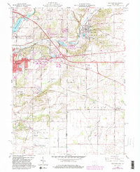 New Paris 1960 topographic map thumbnail