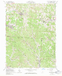 New Straitsville 1961 topographic map thumbnail
