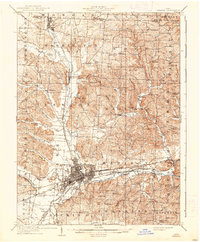 Newark 1909 topographic map preview