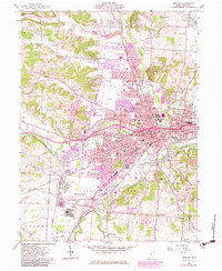 Newark 1961 topographic map thumbnail