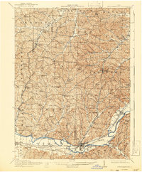 Newcomerstown 1913 topographic map preview